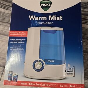Warm mist humidifier